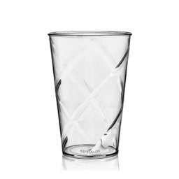 Kit 4 Copos Twister 700 ml Transparente de Acrílico - 1 Kit 4 Copos Twister 700 ml Transparente de Acrílico - 1