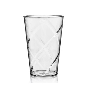 Kit 6 Copos Twister 700 ml Transparente de Acrílico