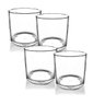 Kit 4 Copos On the Rocks 320 ml Transparente Acrílico Poliestireno - 2