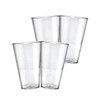 Kit 4 Copos Big Drink 550 ml Transparente Acrílico Poliestireno - 2