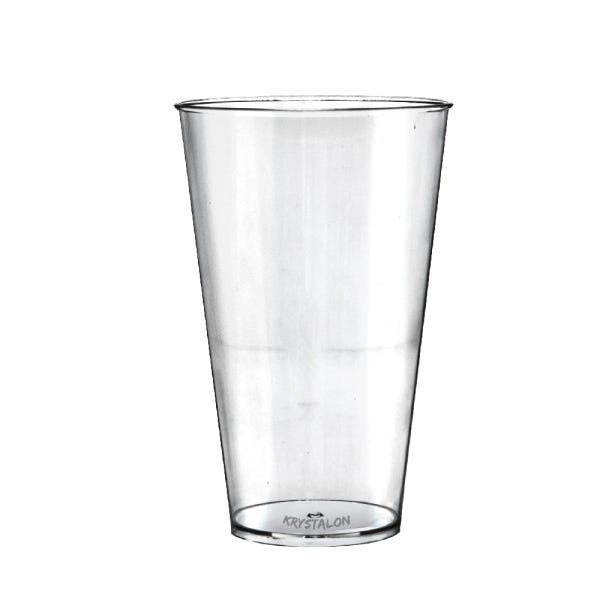 Kit 6 Copos Big Drink 550 ml Transparente Acrílico Poliestireno - 1