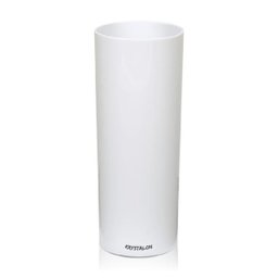 Kit 6 Copos Tubo Branco 300 ml Acrílico Ps - 2