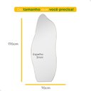 Ver imagem 3 de Espelho com Led Frio Flame 170x70cm Decorativo de Parede para Sala Quarto Banheiro Corpo Inteiro