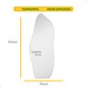 Espelho com Led Frio Flame 170x70cm Decorativo de Parede para Sala Quarto Banheiro Corpo Inteiro - 3
