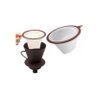 Kit 3 Coador Filtro Permanente Poliéster Para Café Coa Fácil 103 - 3