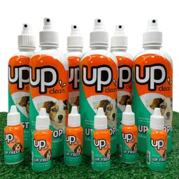 Kit 12x Educador Sanitário Pet Xixi Pode e Xixi Não Pode cães 500ml - 7