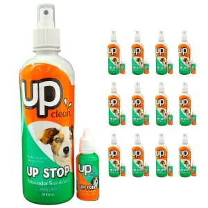 Kit 12x Educador Sanitário Pet Xixi Pode e Xixi Não Pode cães 500ml