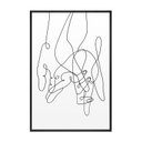 Ver imagem 2 de Quadro para Decoração Minimalista Quarto Casal Moldura