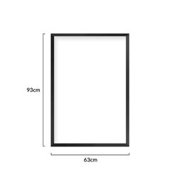 Quadro para Decoração Minimalista Quarto Casal Moldura - 5