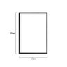 Quadro para Decoração Minimalista Quarto Casal Moldura - 5