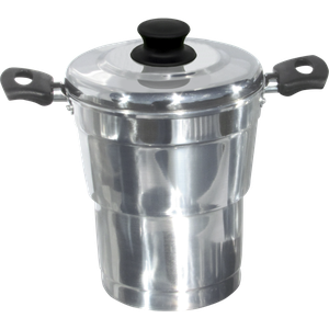 Cuscuzeira Alumínio Polida Nº16 2,9 Litros