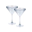 Ver imagem 2 de Kit 2 Taças Martini Transparente de Acrílico