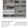 Guarda-roupa Solteiro 100% Mdf 4 Portas Brescia - 12