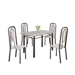 Conjunto de Mesa com 4 Cadeiras Lara - 2