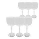 Ver imagem 1 de Kit 6 Taças Gin Bancas Acrílico Poliestireno