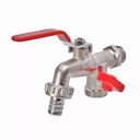 Ver imagem 1 de Torneira para Tanque Maquina de Lavar 1/2 e 3/4 Saída Dupla