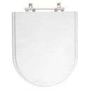 Ver imagem 2 de Assento Sanitário Poliester Antibacteriano LK Link Branco para Vaso Deca