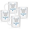 4 Canecas Convite Personalizadas Você Aceita - Para Pajem - 1
