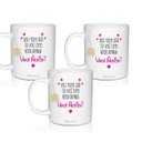 Ver imagem 2 de 3 Canecas Convite Você Aceita - Para Daminha