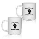 Ver imagem 2 de 2 Canecas Brancas Make Racism Wrong