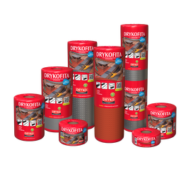 Manta Fita Asfáltica Autoadesiva Terracota Dryko 900mmx10m - 5
