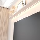 Ver imagem 5 de Painel para TV até 84 Polegadas com LED com Vidro Reflecta MDF 269cmx219cm Cristaleira Vitoria Regia Yescasa