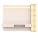 Ver imagem 2 de Painel para TV até 84 Polegadas com LED com Vidro Reflecta MDF 269cmx219cm Cristaleira Vitoria Regia Yescasa