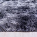 Ver imagem 4 de Tapete para Sala Peludo Felpudo 1,40x2,00 Cinza Mesclado