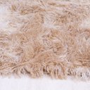 Ver imagem 2 de Tapete de Sala 1,40x2,00 Bege Mesclado Luxo,Felpudo 40Mm de Pelagem
