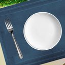 Ver imagem 5 de Jogo 6 Lugar Americano Azul Mesa de Jantar 30×45 Pp em Casa Tem