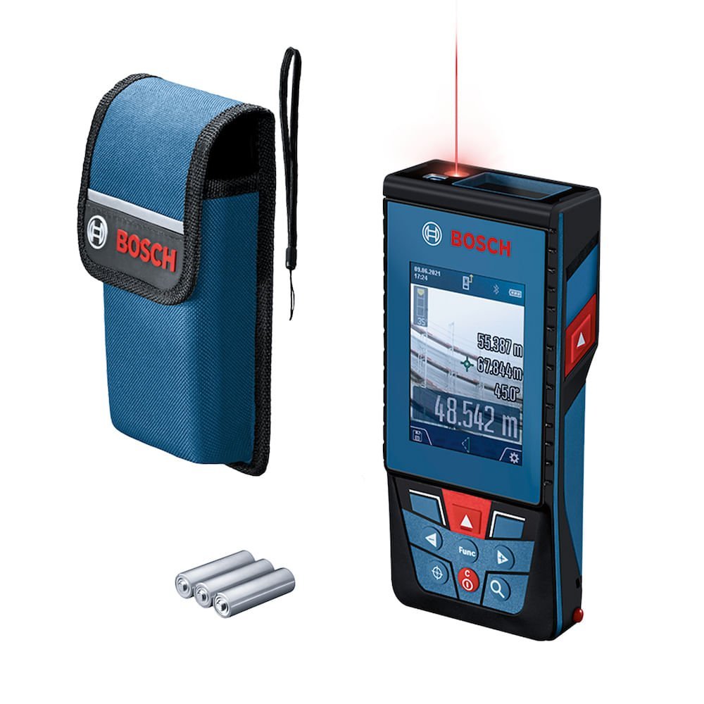 Medidor de Distância a Laser 100m Vermelho Bosch GLM 100-25 C 0601072Y00-000 - 4