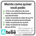Ver imagem 3 de Kit 40 peças Painel Vazado Cobogó em MDF Nemesis Preto