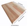 Kit 2 Unidades Painel de Eucalipto 80cmx160cmx1,8cm Madeira do Brasil - 2