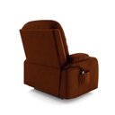 Ver imagem 6 de Poltrona do Papai Reclinável Sala de Cinema Crihs LIFT com Massagem e Aquecimento Veludo Terracota G23 - Gran Belo
