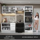 Ver imagem 6 de Armário de Cozinha Completa 270cm Branco Stella Madesa 07