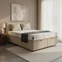 Ver imagem 1 de Cama Box Baú com Colchão de Espuma D33 Enrolado Sonno Full - Umaflex Queen 158cm