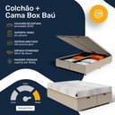 Ver imagem 6 de Cama Box Baú com Colchão de Espuma D33 Enrolado Sonno Full - Umaflex Queen 158cm
