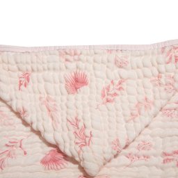 Toalha De Banho Soft Bamboo Mami Com Capuz - Folhagem Rosa - 3