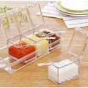 Ver imagem 2 de Porta Condimento Organizador Tempero Acrílico Cozinha