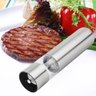 Moedor Pimenta ou Sal Gourmet Eletrico a Pilha Aço Inox - 5