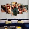 quadros decorativos 5 peças Attack On Titan Animação anime - 1