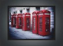 Ver imagem 4 de Quadro Decorativo Cidades Famosas Londres Decorações Com Moldura G02