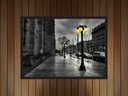 Ver imagem 2 de Quadro Decorativo Cidades Famosas Ruas Paris Decorações Com Moldura