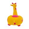 Puff Girafa Amarelo 48cm - Pelúcia - 4