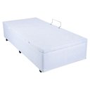 Ver imagem 2 de Cama Box Baú Solteiro Mega Tecido Branco - 088x188