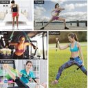 Ver imagem 5 de Kit Extensor Elástico 11 Peças Exercício Fitness Pilates