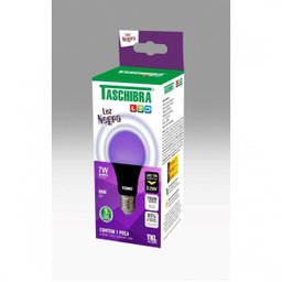 Lâmpada LED Luz Negra E27 7W Bulbo TKL Taschibra - 3