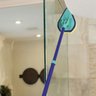 Vassoura Com Esponja Para Limpeza Fácil Banheiro Expansível - 4