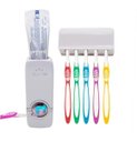 Ver imagem 1 de Suporte Para Escova Dispenser De Pasta De Dente Automatico Cor Branca (MC762310)
