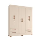 Ver imagem 4 de Guarda-roupas Porto Rico 100% Mdf Tuboarte 6 Portas 4 Gavetas